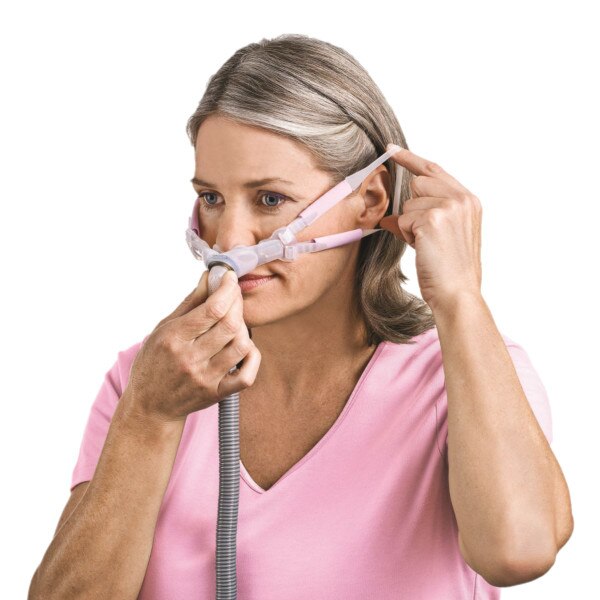 Female Wearing Swift FX Bella Mask